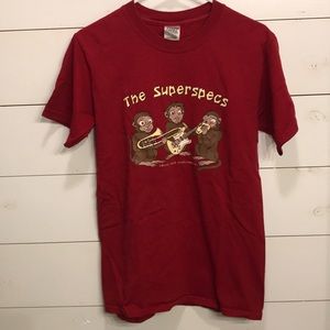 🙊Glow Superspecs tee “Idiots with Instruments”🙈